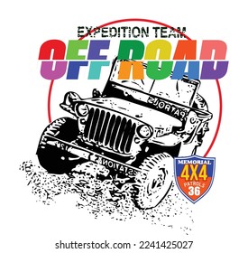  Extreme car image vector illustration for T shirt and Fashion model