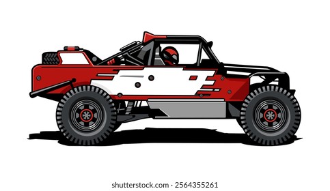 extreme fast car illustration design vector