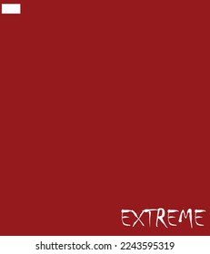 Extreme Grunge Text Alphabet Red Background Vector Design