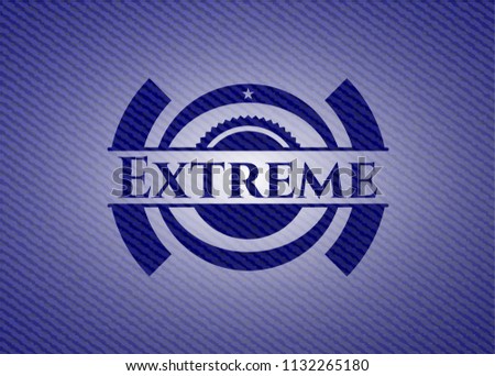 Extreme with jean texture