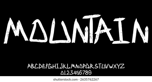 extreme lettering vector black background