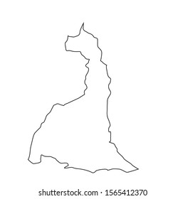 extreme north region map cameroon country