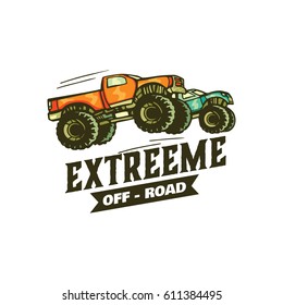 Extreme Off Road Logo Stock Vector (Royalty Free) 611384495 | Shutterstock