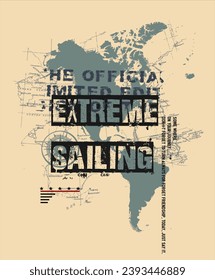 extreme sailing world tour map