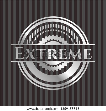 Extreme silver emblem