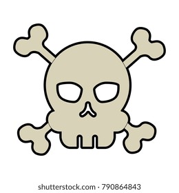 extreme skull emblem icon