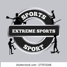 extreme sport design, vector illustration eps10 graphic 