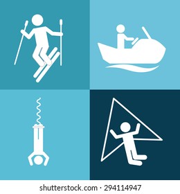 extreme sport design, vector illustration eps10 graphic 