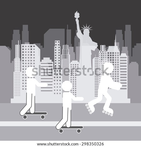 extreme sport design, vector illustration eps10 graphic 