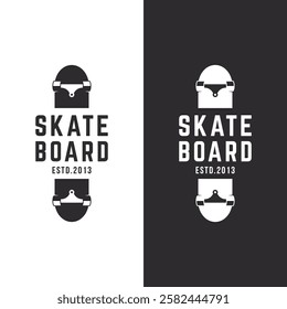 Extreme sport logo, skateboard club, retro vintage. Logo for labels, clubs and posters.