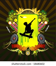 extreme sport vector