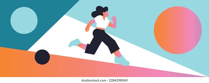 Extreme sports background. Roller-skates. Creative illustration for poster, web, landing, page, cover, ad, greeting, card, promotion. Eps 10 vector.