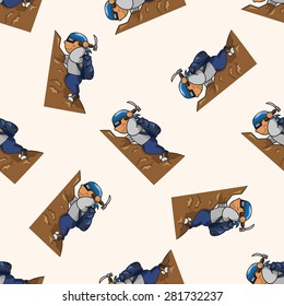 Extreme Sports , cartoon seamless pattern background