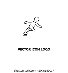 Extreme sports icon. Thin linear extreme sports outline icon isolated on white background from user collection. Line vector sign, symbol for web and mobile