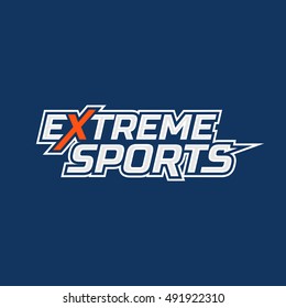 Extreme sports logo. Logo for all kinds of extreme sports 