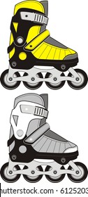 Extreme Sports Roller Skates. Two colors.