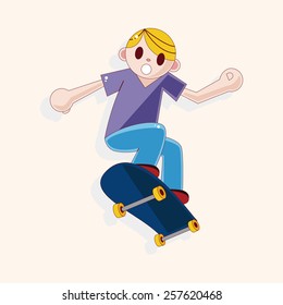 Extreme Sports theme elements