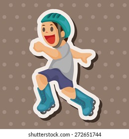 Extreme Sports theme elements
