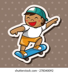 Extreme Sports theme elements
