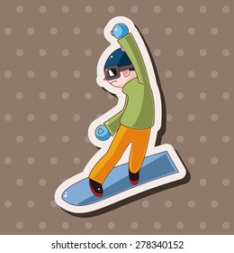 Extreme Sports theme elements