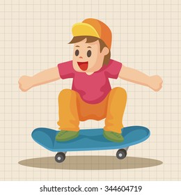 Extreme Sports theme elements