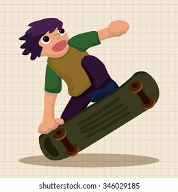 Extreme Sports theme elements