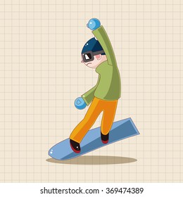 Extreme Sports theme elements