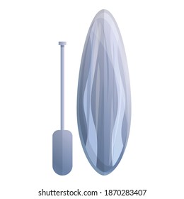 Extreme sup surfing icon. Cartoon of extreme sup surfing vector icon for web design isolated on white background