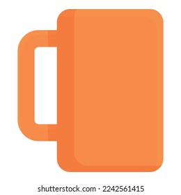 Extreme tourism tea mug icon cartoon vector. Adventure activity. Nature climber