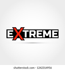 Extreme vector logo