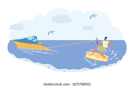 497 Wakeboard cartoon Images, Stock Photos & Vectors | Shutterstock