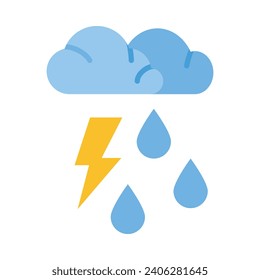 Extreme Weather Vector Flat Icon For Personal And Commercial Use.
