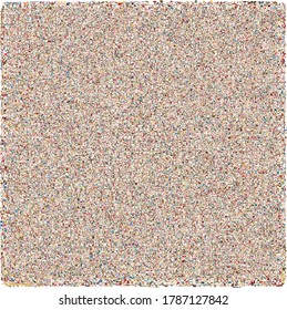 Extremely dense, colorful abstract texture