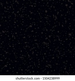 Extremely sublty textured vector black on black terrazzo design. Seamless pattern. Perfect for men fashion, minimal packaging, restaurant uniforms, shirts, funeral products, texture, fabric,