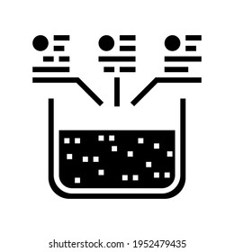 extrusion aluminium production line icon vector. extrusion aluminium production sign. isolated contour symbol black illustration