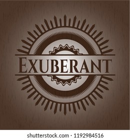 Exuberant wood emblem