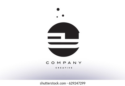 EY E Y alphabet company letter logo design vector icon template simple black white circle dot dots creative abstract