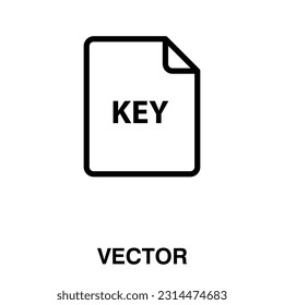 Ilustración de signo de archivo de texto de extensión EY en fondo blanco..eps