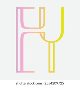 ey Initial Letter Logo Symbol