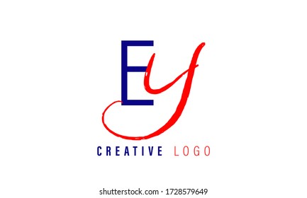 EY Letter-Logo. EY YE Letter Logo. Einzigartig attraktives, kreatives, modernes EY YE E Y Initial-Logo Logo Design.
