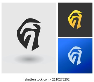 EY Letter shape modern logo monogram