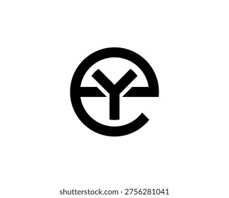 EY logo design and YE logo design