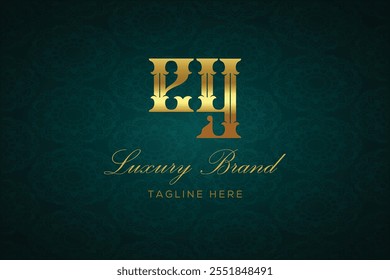 EY LUXURY LETTER LOGO DESIGN. It is a luxury letter monogram logo, this logo is made by combining two letters