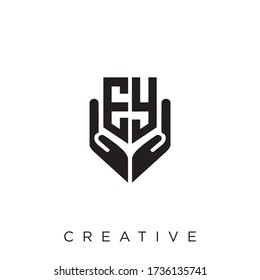 símbolo del icono del vector de diseño de logotipo de lujo de alta categoría