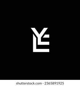 EY or YE abstract outstanding professional business awesome artistic branding company different colors illustration logo