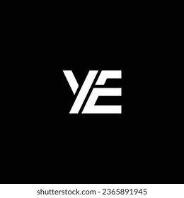 EY or YE abstract outstanding professional business awesome artistic branding company different colors illustration logo