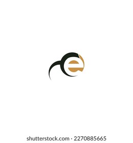 EY, YE, E AND Y Abstract initial monogram letter alphabet logo design