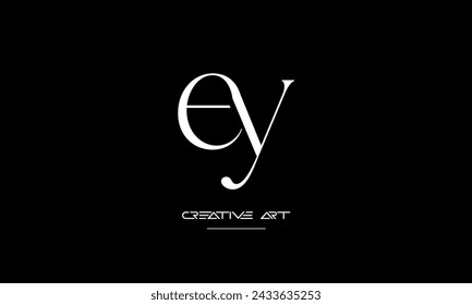 EY, YE, E, Y abstract letters logo monogram