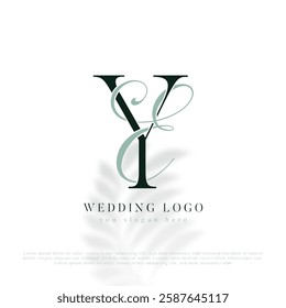 EY, YE Initial Wedding Logo Monogram