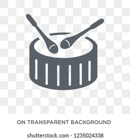 Eyd Drum icon. Trendy flat vector Eyd Drum icon on transparent background from Religion  collection. 